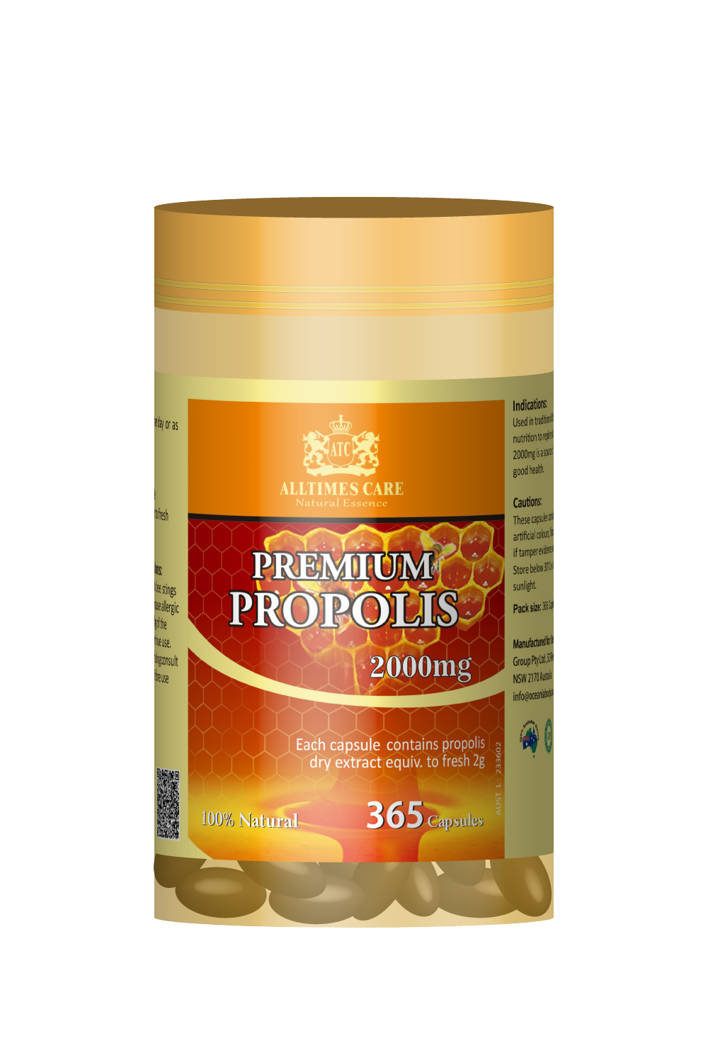 ATC Black Propolis 1000mg