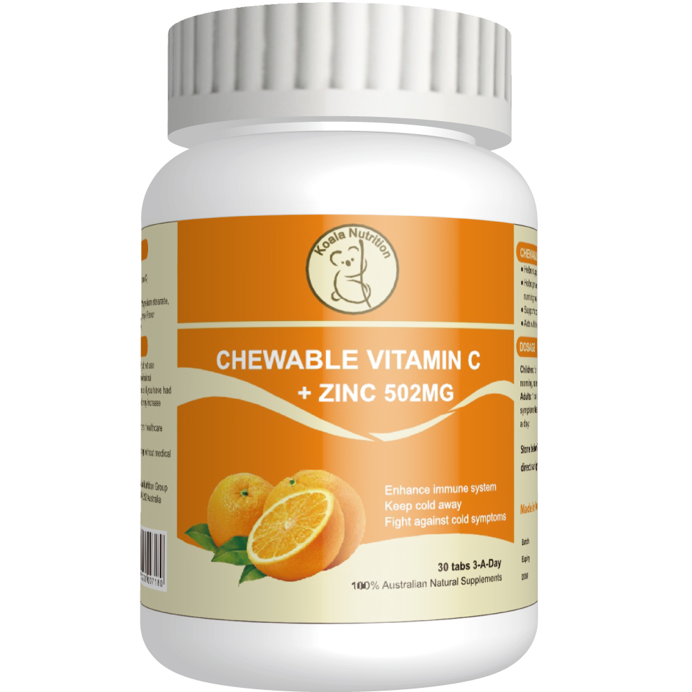 KN Chewable Vitamin C+Zinc