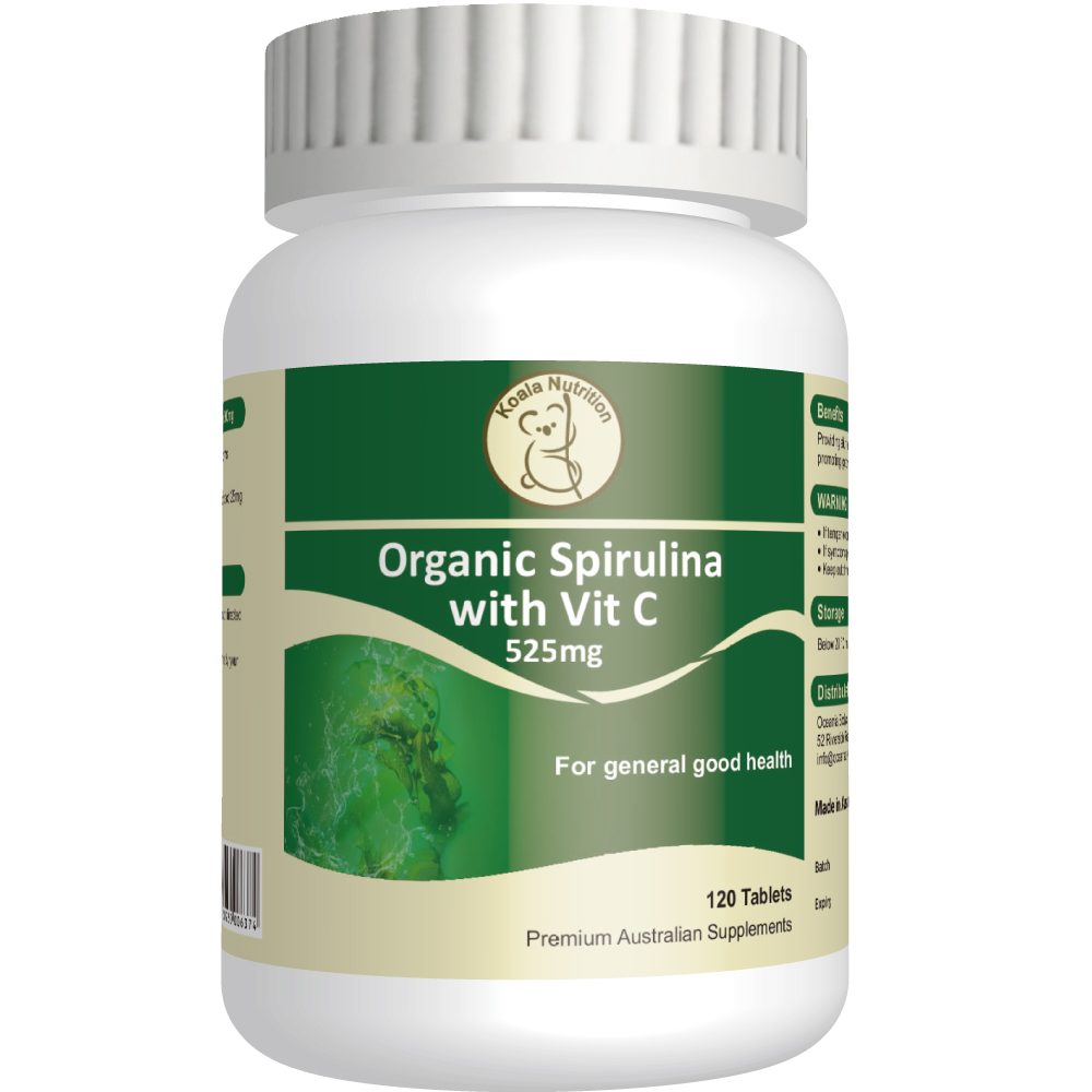 KN Organic Spirulina with Vitamin C